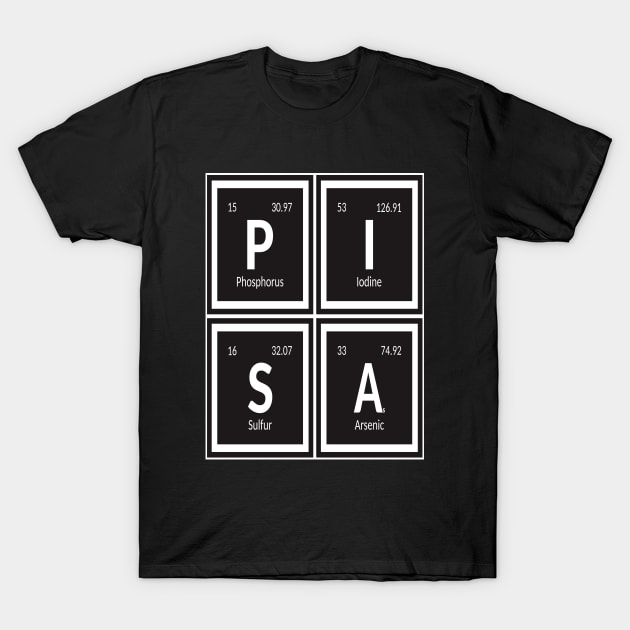 Pisa Elements T-Shirt by Maozva-DSGN